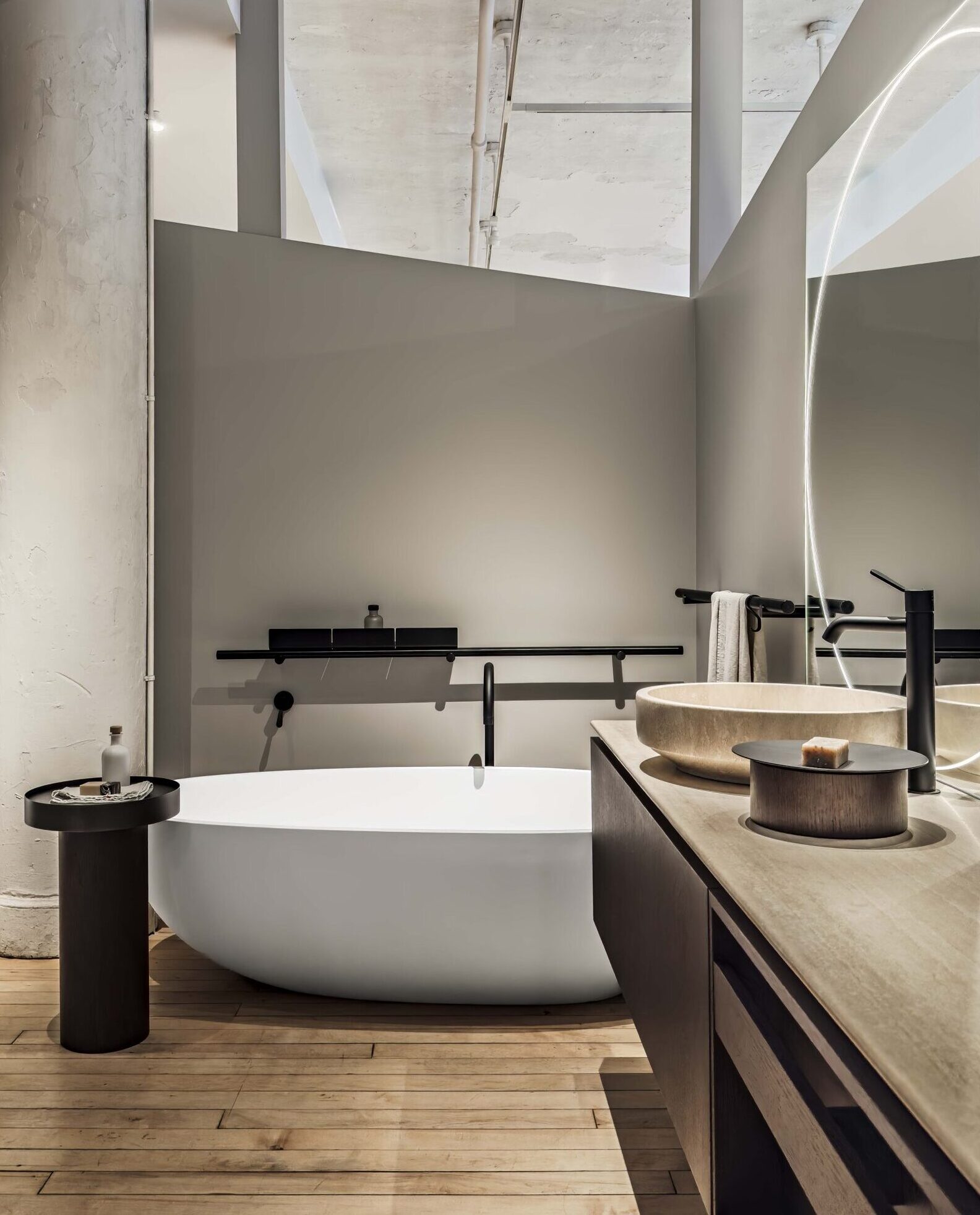 Agape bathroom collection at Project 6